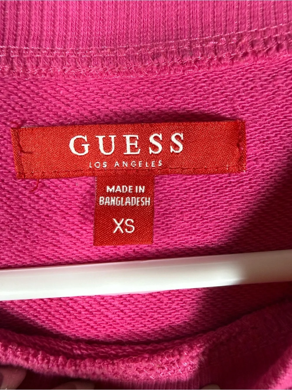 GUESS Colorblock Pink Orange Yellow Logo Dress - Picture 3 of 8